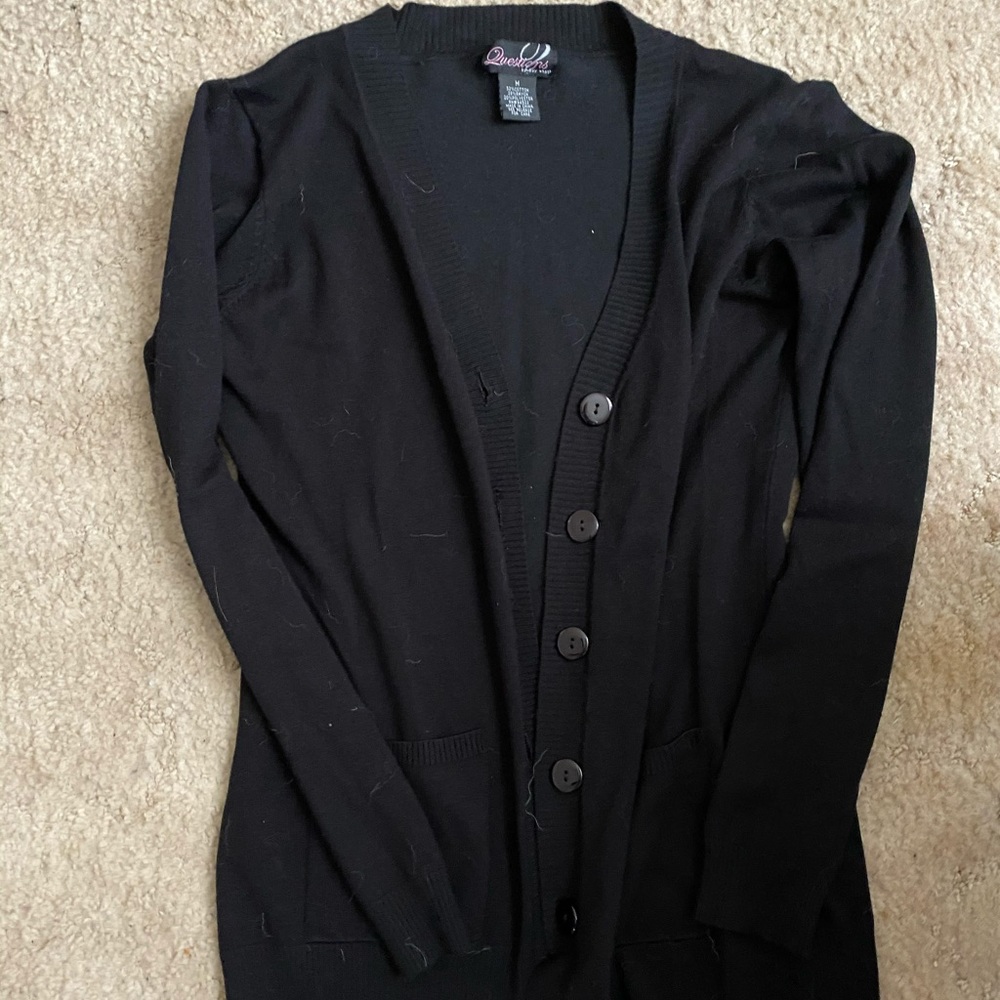 Black Cardigan